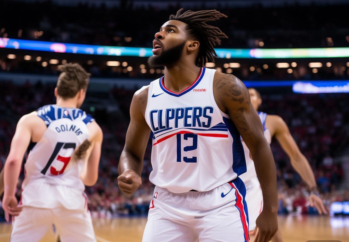 快船队新援科林斯首秀表现惊艳，运动能力出众，团队磨合成关键课题